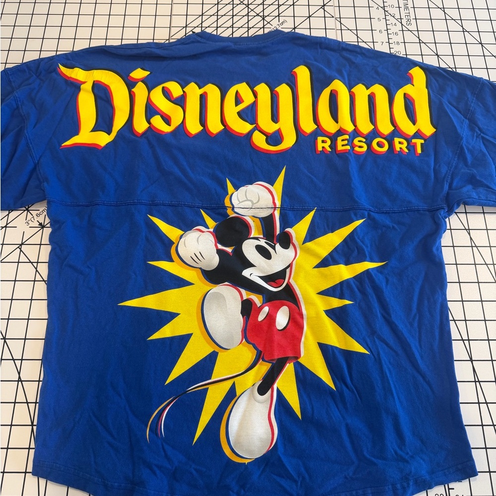 Blue Mickey Disneyland spirit jersey small